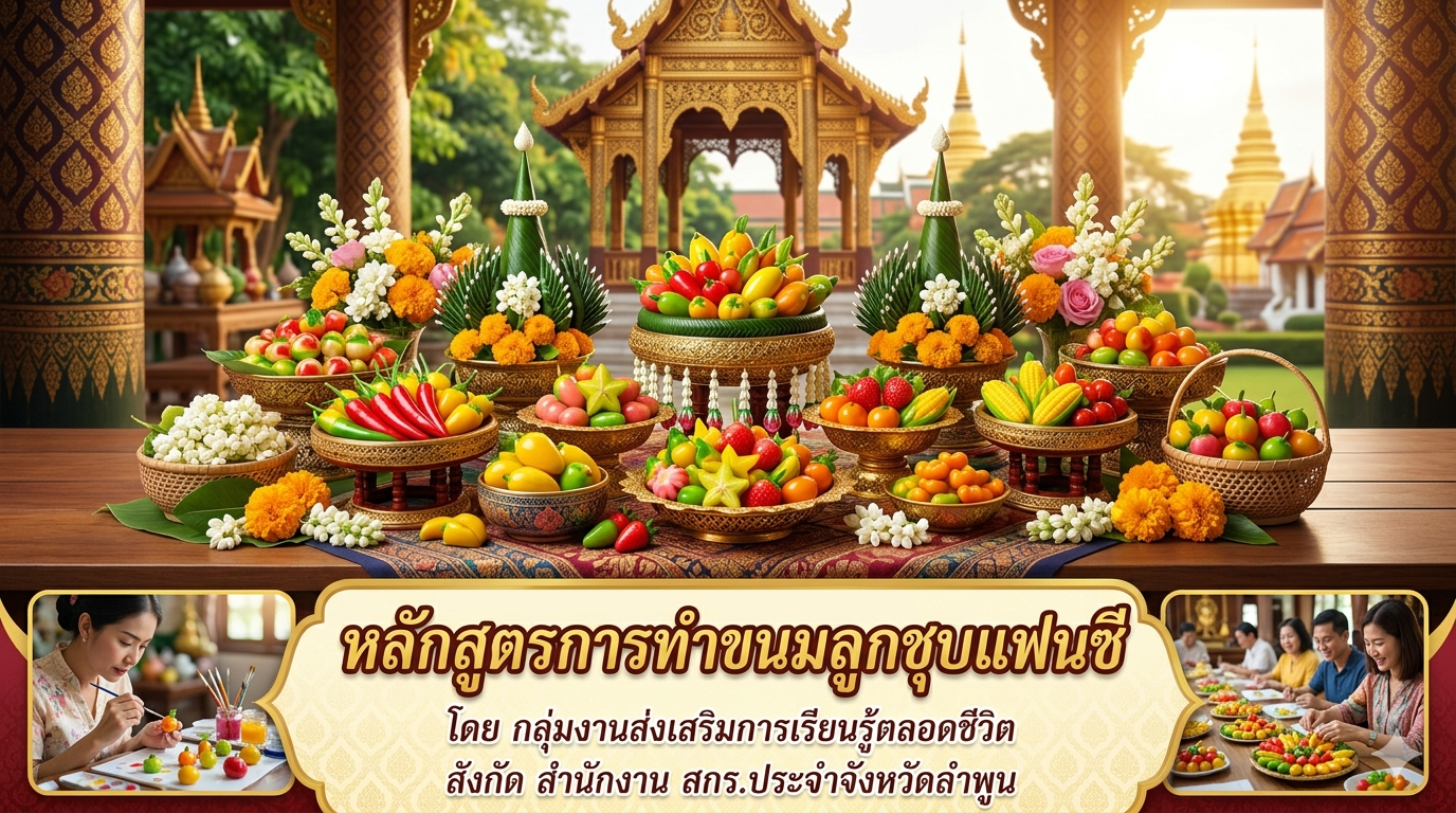 หลักสูตรการทำลูกชุบแฟนซี