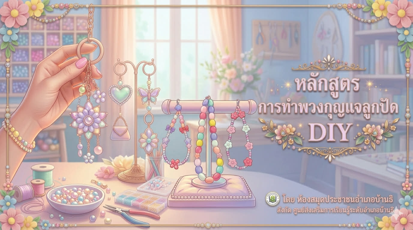 หลักสูตร DIY Beading จากมือใหม่สู่มือโปร
