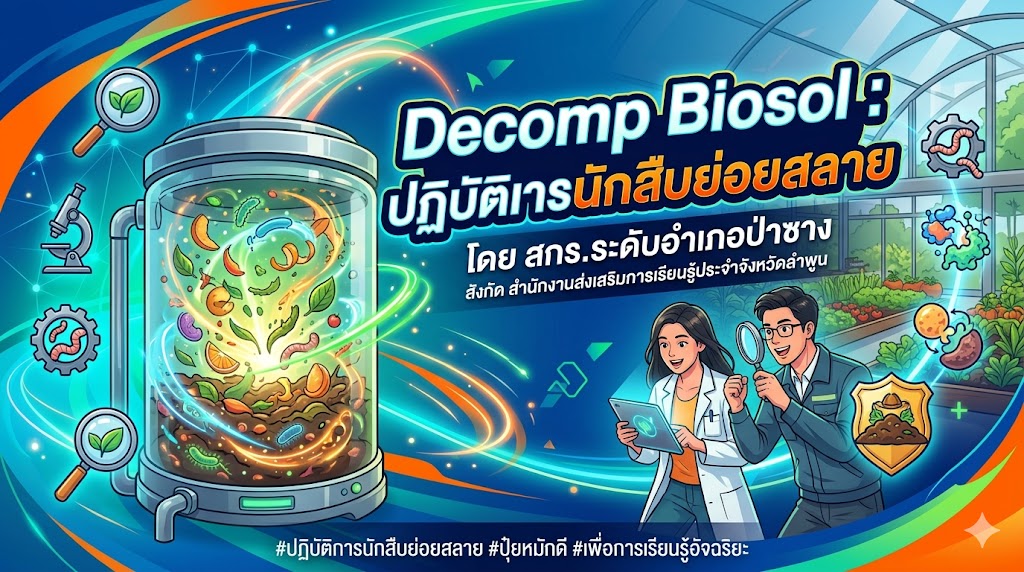 Decomp Biosol : ปฏิบัติการนักสืบย่อยสลาย