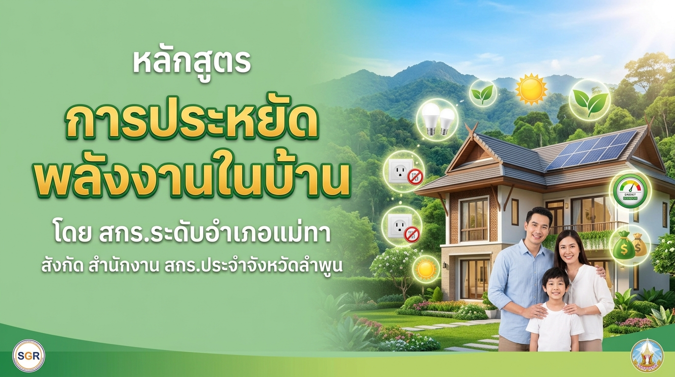 การประหยัดพลังงานในบ้าน