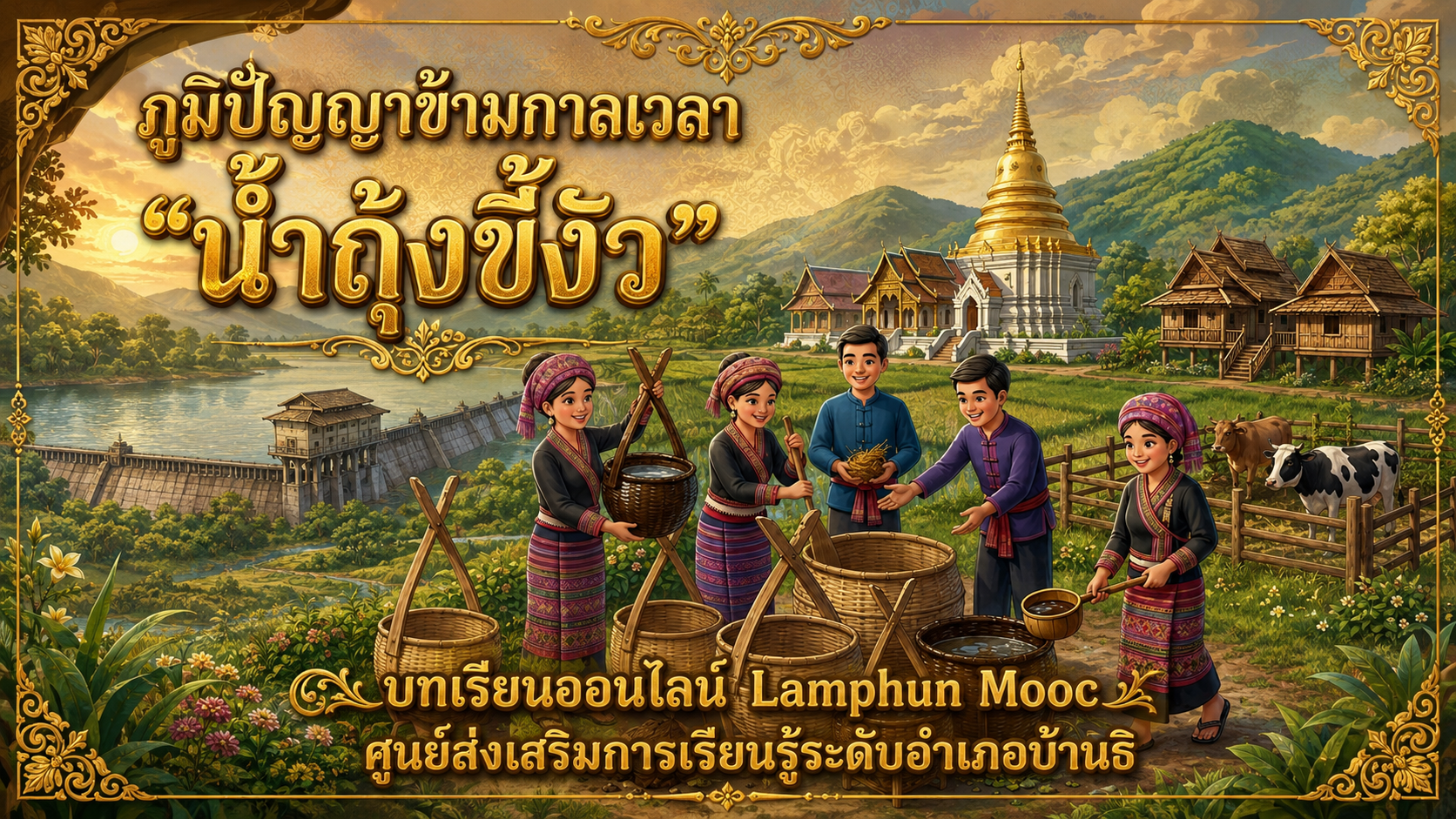 ภูมิปัญญาข้ามกาลเวลา "น้ำถุ้งขี้งัว"