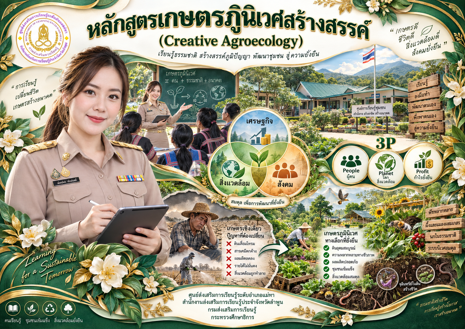 เกษตรภูมินิเวศสร้างสรรค์