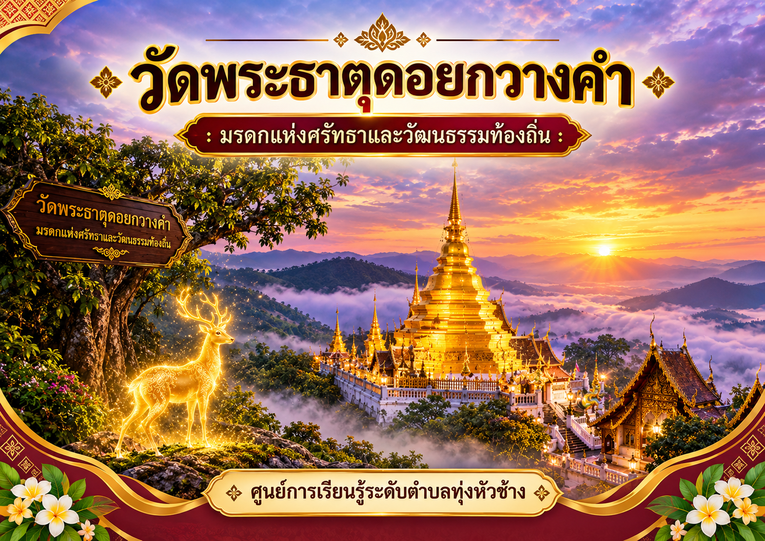 วัดพระธาตุดอยกวางคำ : มรดกแห่งศรัทธาและวัฒนธรรมท้องถิ่น