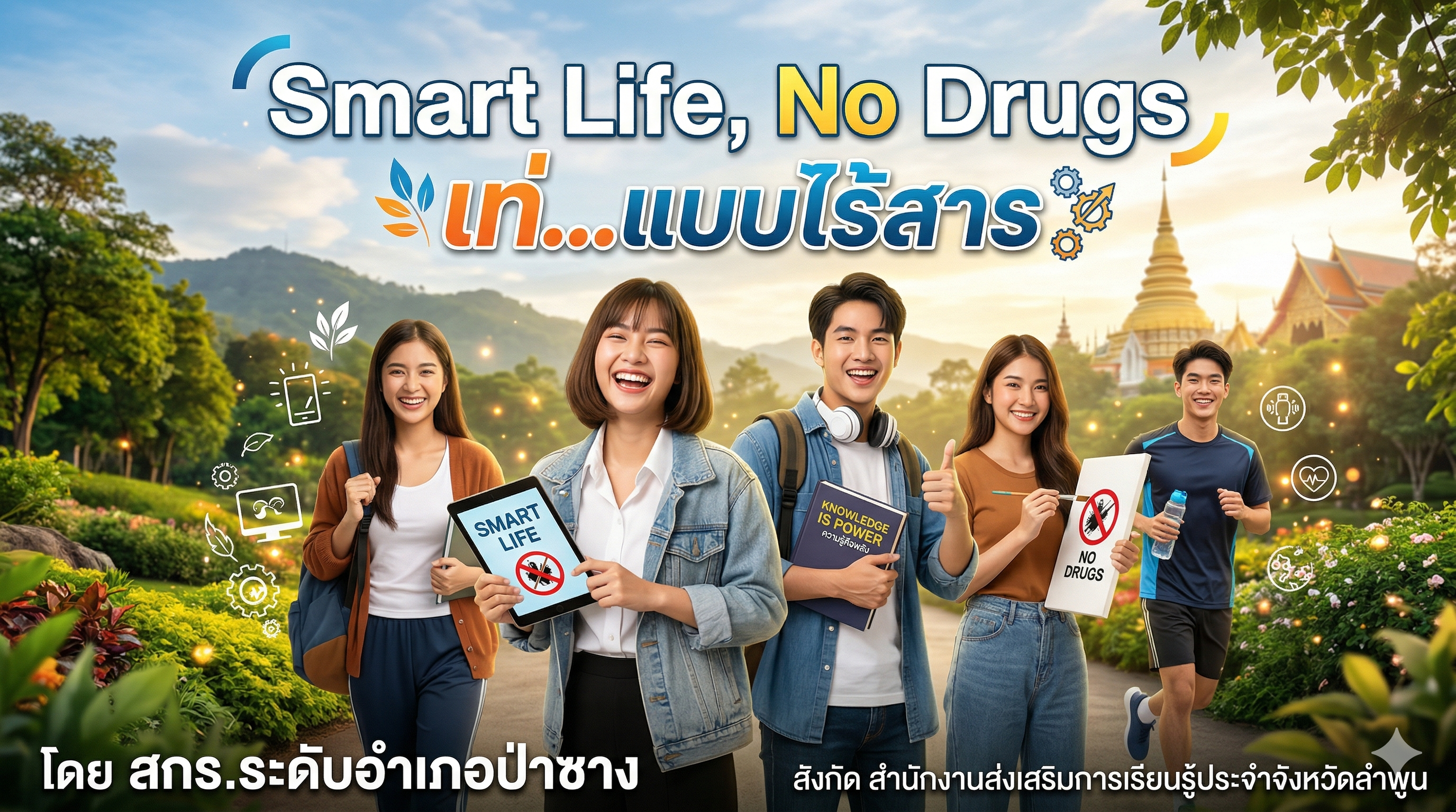 Smart Life, No Drugs: เท่...แบบไร้สาร